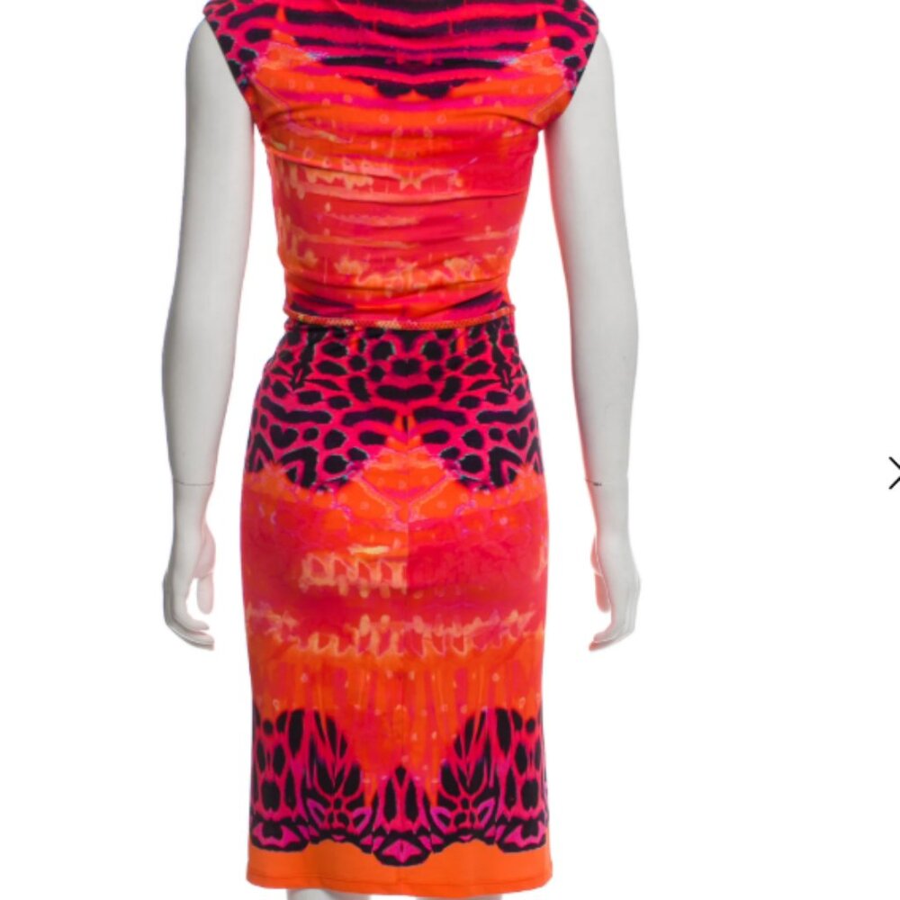Roberto Cavalli - Printed Sleeveless Dress , Small, IT 40 - Picture 2 of 7